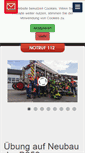 Mobile Screenshot of feuerwehr-wetter.de